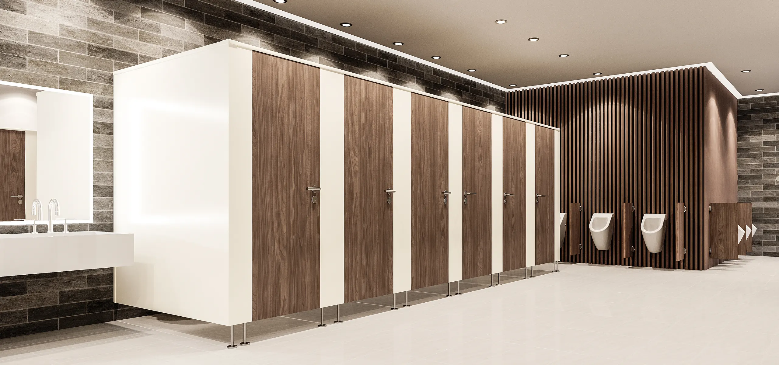 Toilet partition SVFG40